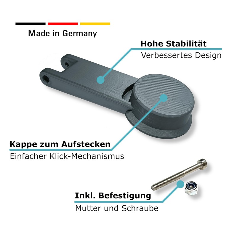 3D M Replacement Lever for SodaStream Easy with Attachment Water