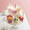 KOSTOO Cupcake Wrappers 50pcs/Pack Lace Cupcake Liners Laser Cut Cupcake