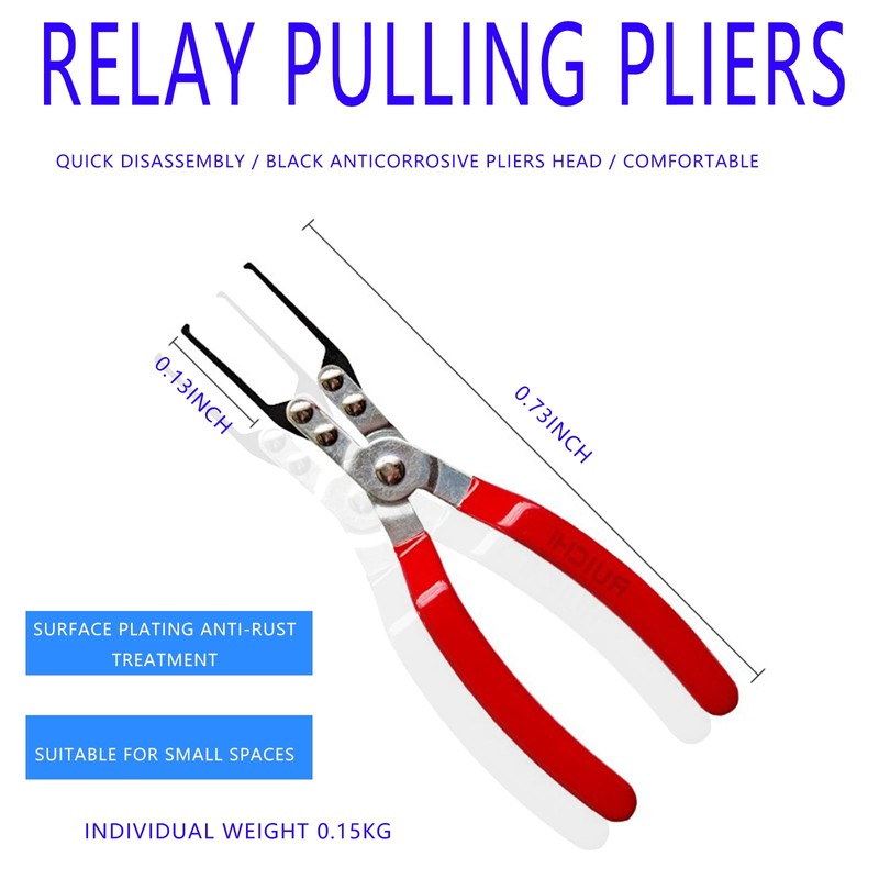 Luminuti 1 Pcs Fuse Puller .Fuse Puller Tool .Relay Puller