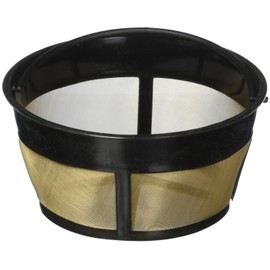 One-All Gold Tone Basket Filter Permanent, Universal Designed To Fit Most Coffee Makers Stainless St