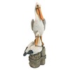 Design Toscano Coastal Decor Ocean's Perch Pelicans Garden Bird Statue,