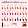 Labial Bissu Formula Mate Ciudades Del Mundo