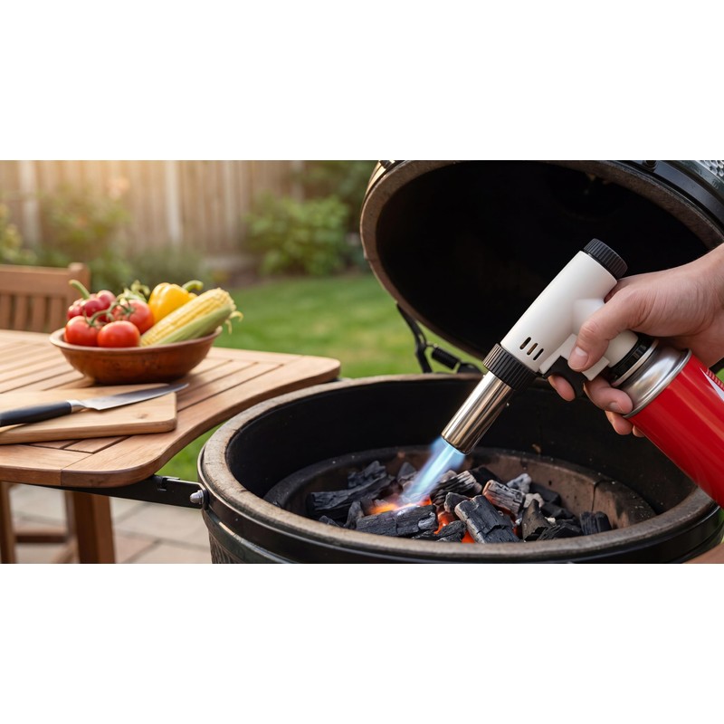 Butane Torch, Culinary Blowtorch for Creme Brulee (no gas)