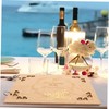 SHOWERORO Retro Wedding Guest Book Pages Creative Sign Book for