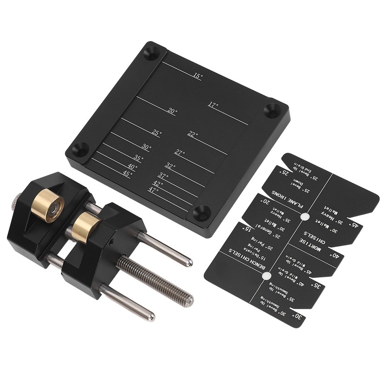 Honing Guide System Woodworking Plane Chisel Sharpening Kit Aluminum Alloy