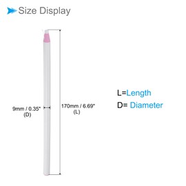 CoCud Sewing Fabric Pencils, 6.7 Inch Length, Sewing Mark Chalks Marking and Tracing Tools Sewing Supplies Accessories - (Applications: for Quilting Sewing), 6 Colors, 6-Pieces