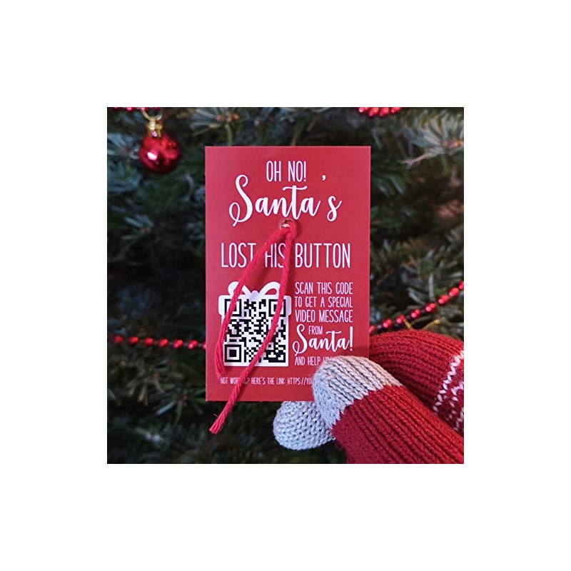 The Shelf Shack Santa's Lost Button - Father Christmas' Golden