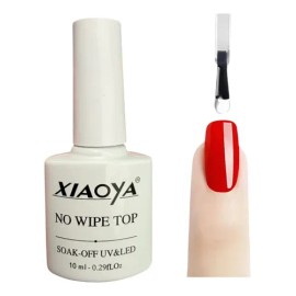 Top Coat No Wipe Gel Xiaoya No Deja Capa De Inhibición