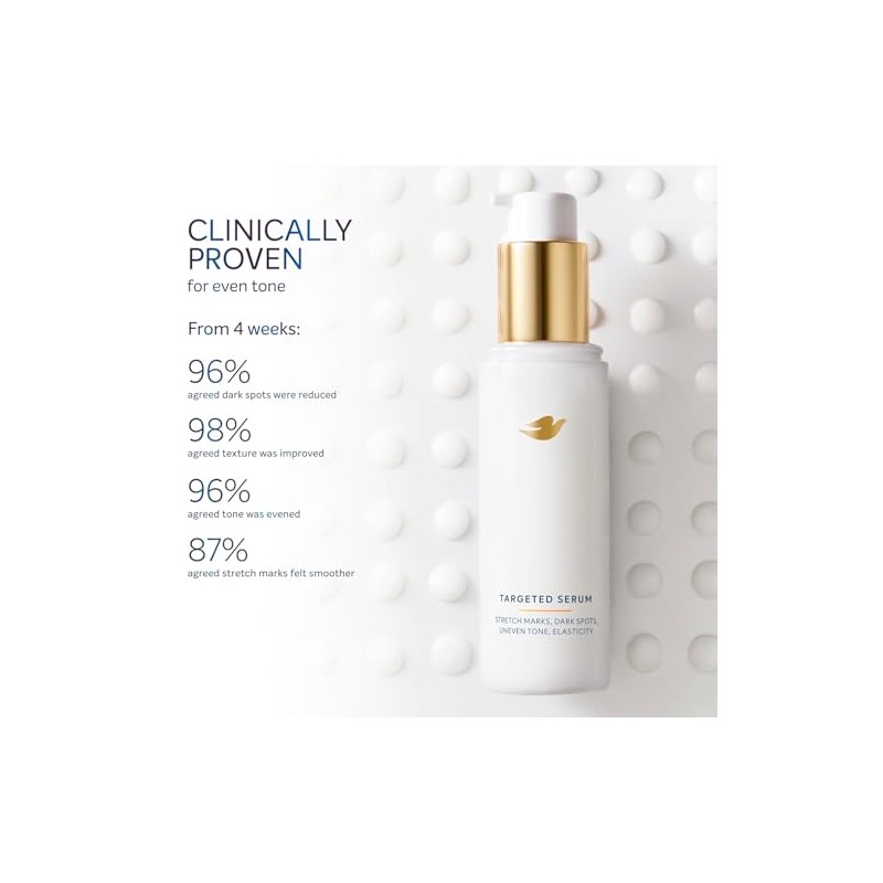 Dove Suero Concentrado para Estrías, Manchas y Elasticidad con Niacinamida,
