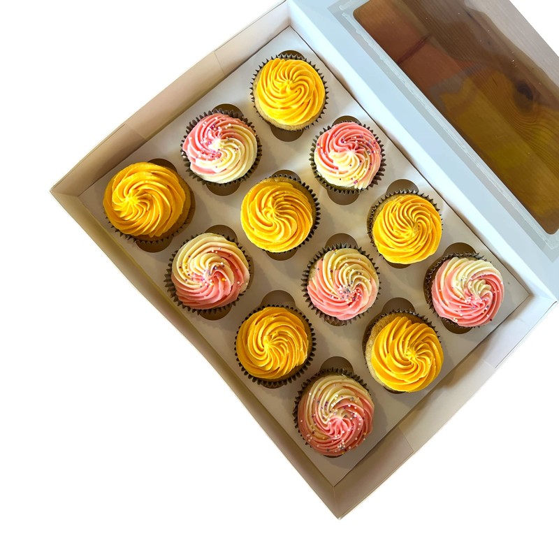 Bake Pro | 10 x Premium 12 Cupcake Box |
