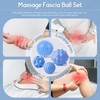 MEGAVOW Massage Ball Fascia Ball Set of 4, Fascia Ball,