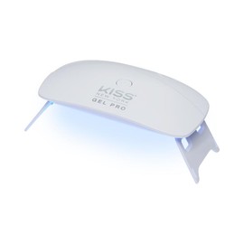 KISS NEW YORK Gel Pro UV LED Portable Nail Lamp with Auto-Shutoff, 1.5 Meter Flat-Type USB-C Cable, Lightweight Design for Gel Nail Art, DIY Use