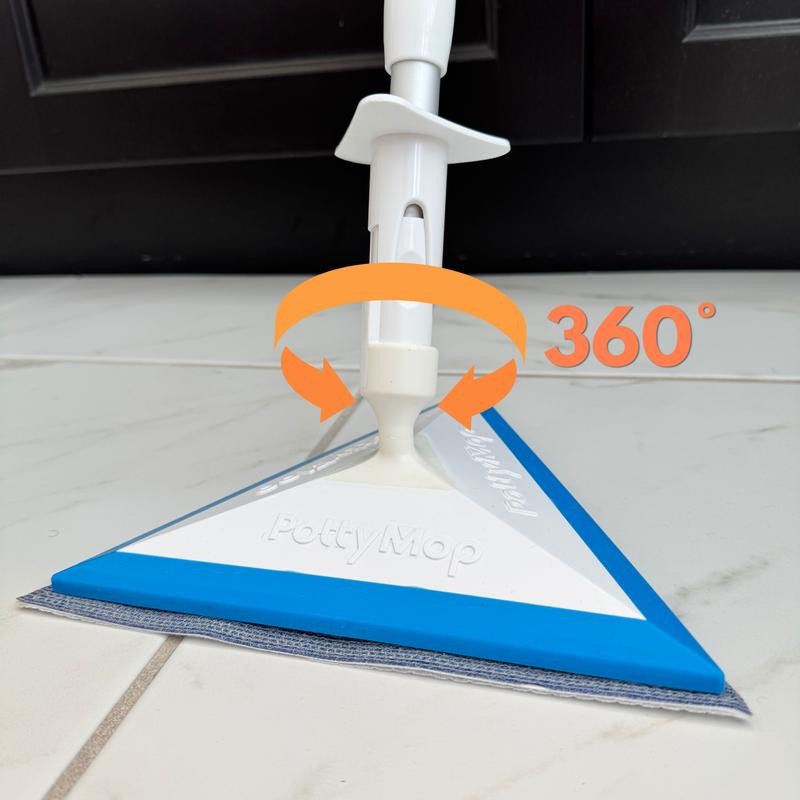 Pottymop | Multi-Surface Mopping Pad Refill for Bathroom Cleaning -