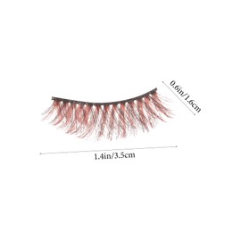 Healvian 4pairs Faux Lashes Soft Lightweight False Eyelashes for Stage Makeup for Parties Weddings Special Occasions Comfortable Safe for Skin Types