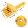 Gasea 8pcs Woodworking Doweling Jig Kit, 6/8/ 10mm Drill Guide