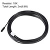 uxcell 5pcs 10K NTC Temperature Sensor Probe 6.6ft Digital Thermometer