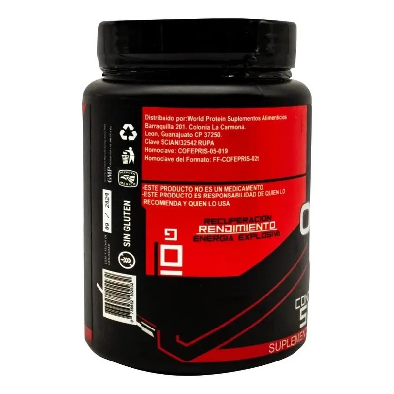 Aminoácidos Bcaas De 500g Total 100servs En Polvo