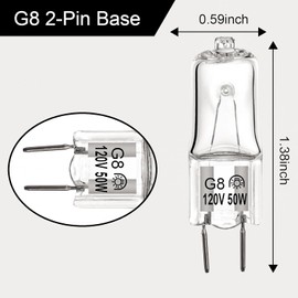Appliance Light Bulb for GE Microwave Oven,50W Halogen Bulb/Stove Light Bulb Fits for GE Kenmore Elite Maytag Over The Stove Range Microwave,WB25X10019 Replacement Bulb