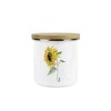 Purely Home Sunflowers & Spots Tea Storage Canister - Floral