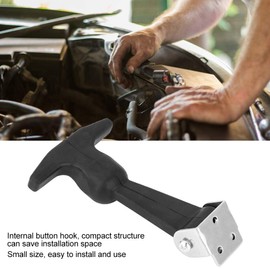 T-Handle Hasp Rubber Latch Buckle Holder Elastic Stainless Steel Elastic Damping Lock Motor Cover Accessories (A25)