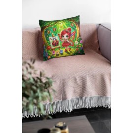 Cojines Baratos Mariposas Decoración Set De 4 Pz Infantiles