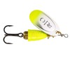 Blue Fox Classic Vibrax 02 Candyback 3/16 Chartreuse Green Candyback,One