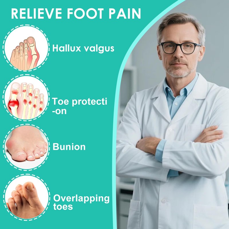 Hallux Valgus Socks, Hallux Valgus Bandage, Hallux Valgus Correction, Bunion