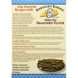 Kentucky Kernel Gluten Free Seasoned Flour, 10 Ounce (Pack of 6)