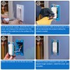 3pcs 1/2" Single Gang Receptacle Outlet Extenders with 6 Screws