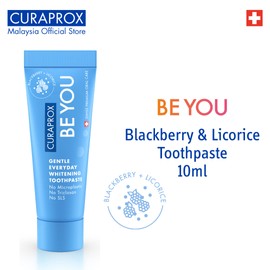 CURAPROX BE YOU Blackberry & Liquorice toothpaste 10ml - Made in Switzerland