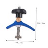SEWACC 1 PC Woodworking T Slot Clamp Durable Hold Down
