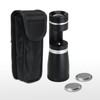 Portable 10x Darkfield Loupe 20.5mm Triplet Lens with LED Light,