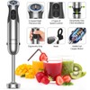 KOIOS 5-in-1 Hand Immersion Blender 1000w Entire Stainless Steel Blender
