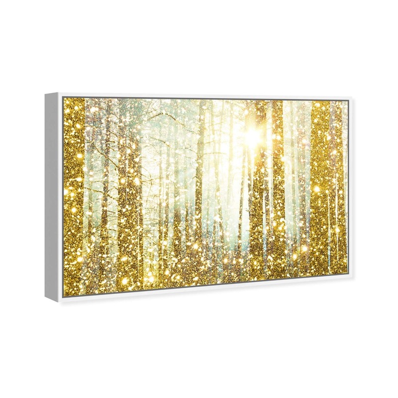 Oliver Gal Magical Forest' Framed Abstract Wall Decor, 36" x