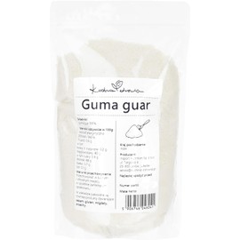 Guar Gum 500g - Vegetable Fibre & Natural Thickener for Baking, Cooking & Diet Kitchen - 100% Pure | KUCHNIA ZDROWIA