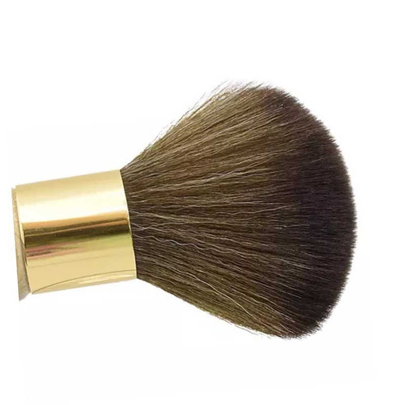 TOVINANNA Barber Hair Brush Wooden Handle Soft Bristle Hair Cleaning