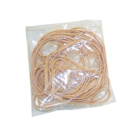 CanDo Rubber Bands, Tan, 25 Count