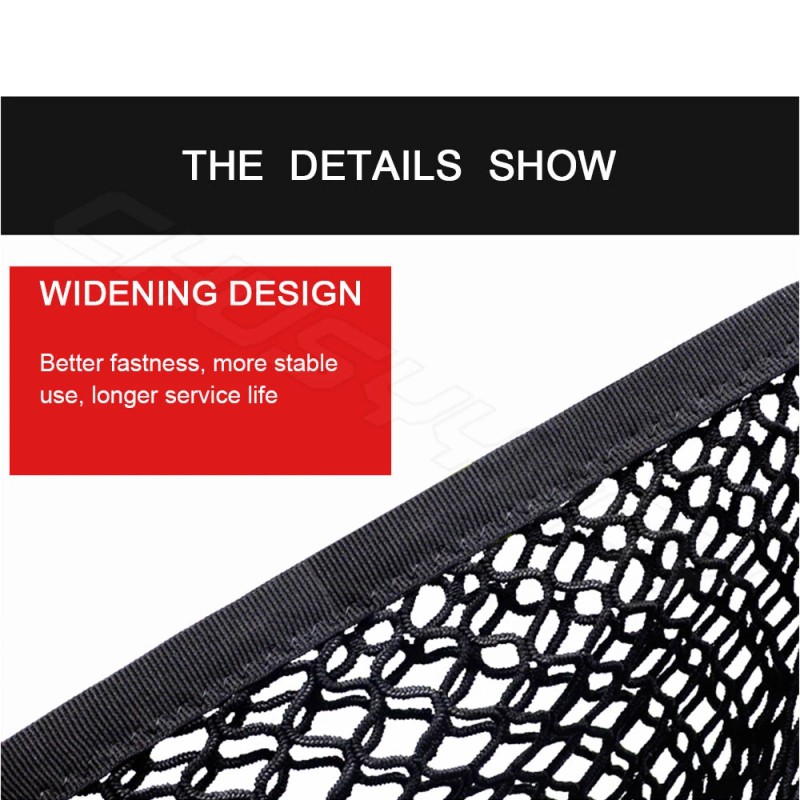 CHUSYYRAY Trunk Envelope Vertical Style Middle Trunk Cargo Net for
