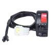 22mm Motorcycle Handlebar Right Switch Start East Headlight Ends Switch