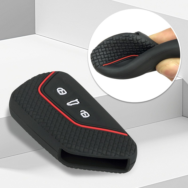 Yuiturt Car Key Case for VW Golf 8 Skoda Octavia