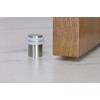 EVI Herrajes, Doorstop, Stainless Stell Appropiate for Oversized and Heavy