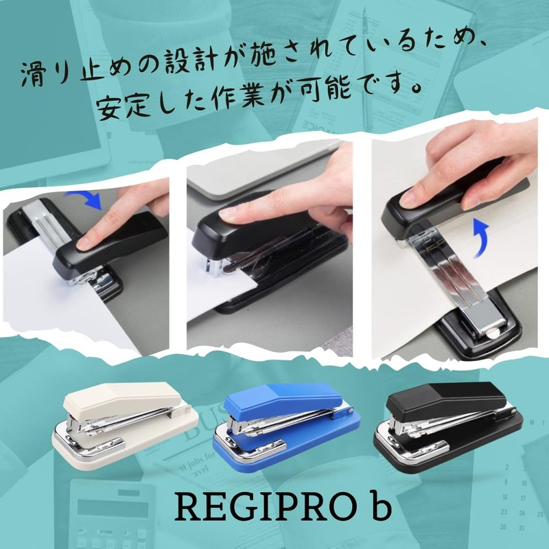 Regipro b Rotatable Medium Binding Stapler JIS3 Needles for Office