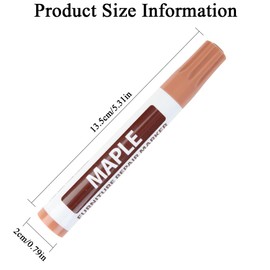 Wooden Marker, Furniture Repair Kit, 8 Pieces Furniture Repair Set for Wood Markers, Furniture Repair Kit, Wooden Furniture Repair Kit, for Scratches and Scratches in Hardwood Floors, Tables