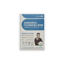 Days On Oh Hanjin Prebiotics FOS Triple Intestinal Health Lactobacillus 30 sachets 3 packs / 데이즈온 오한진 프리바이오틱스 FOS 에프오에스 트리플 장건강 유산균 30포 3개