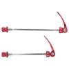 2Pcs Bicycle Wheel Hub Skewers Mountain Bike Road Bike Axle