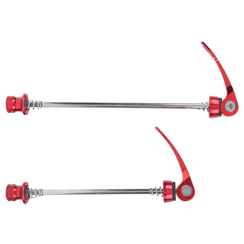 2Pcs Bicycle Wheel Hub Skewers Mountain Bike Road Bike Axle