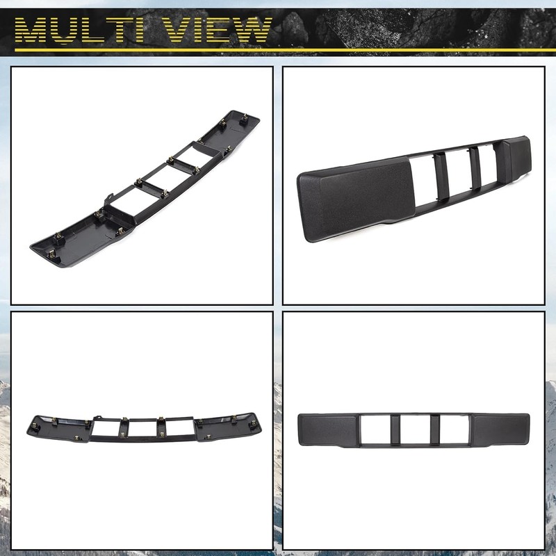 KUAFU Front Bumper Lower Grille Trim Panel Compatible with 2015