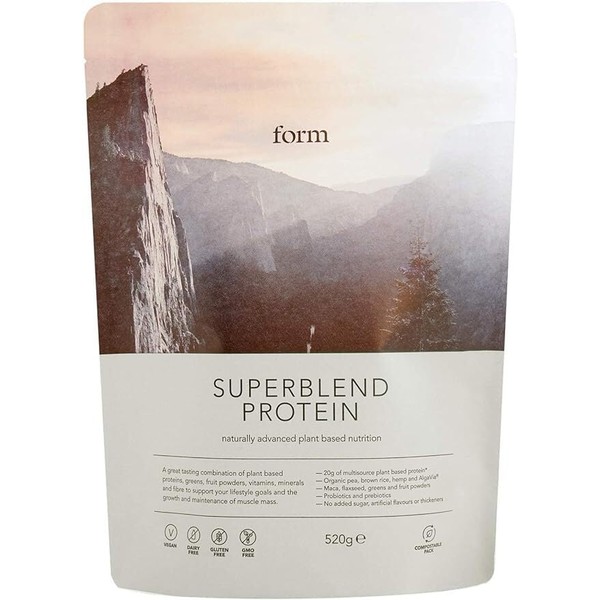 Form Form Superblend Protein - Vegan Protein Powder with Superfoods,