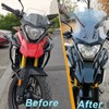 Midimttop Motorcycle WindScreen Windshield Windproof Protector Flyscreen Pare-brise Shield Screen