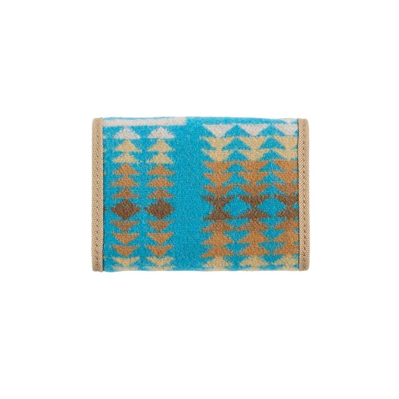 PENDLETON Harding Tri-Fold Wallet, Turquoise